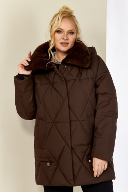 Куртки Shetti 2207 шоколад