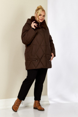 Куртки Shetti 2207 шоколад