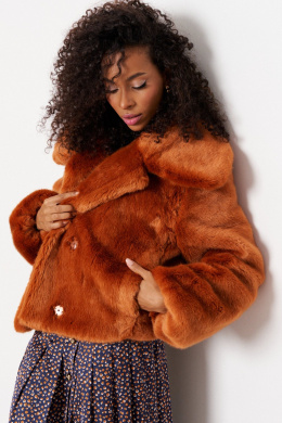 Пальто Colors of PAPAYA NEW 1743 рыжий