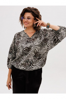 Блузы Anelli 1676.1 белая_саванна