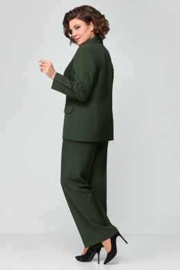 Брючные костюмы Мишель стиль 1177 хвойно-зеленый