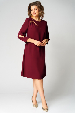 Платья Мишель стиль 1337 винный