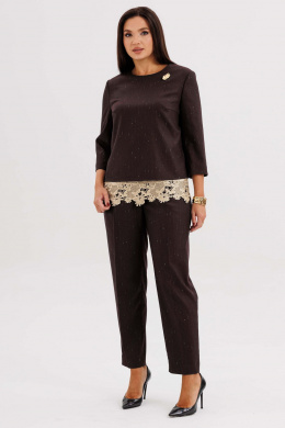 Комплекты брючные Fantazia Mod 5318 шоколадный