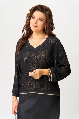 Fita 20721 черно-золотистый