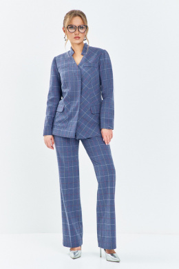 Euromoda 647 голубая_клетка