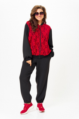 Solomeya Lux 946/449В черный_с_красным