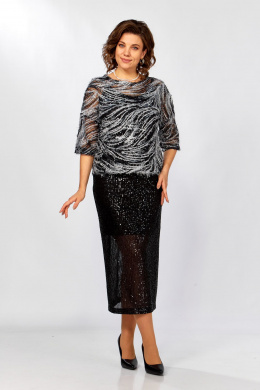 Ольга Стиль Л-434 темно-синий