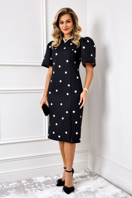 AGATTI 5888 черный_с_белым_горохом