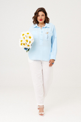 Almirastyle 377 голубой,белый