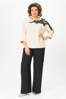 Rumoda 2278_дл_бежевый-черный