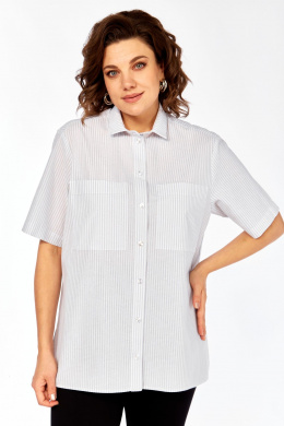 Avenue 0338-4 полоска_серый+молочный