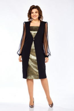 Милора-стиль 1417 черный+золото