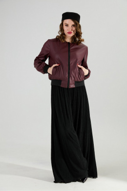 NikVa 1011-1 бордо/чёрный