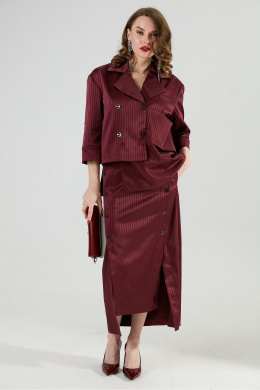 NikVa 972-5 бургунди_полоска