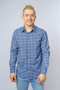 Рубашки с длинным рукавом Nadex 01-048612/429-23_170 серо-синий