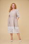 Платья Svetlana-Style 1624 бежевый-белый