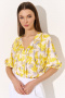 Блузы DiLiaFashion 0741 желтый