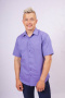 Рубашки с коротким рукавом Nadex 01-036122/203-23_170-176 меланж_фиолетовый