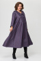 Платья Avenue Fashion 0115-1 серый+бордовый