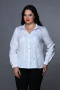 Блузы MIRSINA FASHION 1052 белый