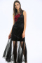 Платья LaVeLa L1832 черный/красный