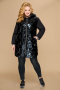 Куртки Svetlana-Style 1616 черный+буквы