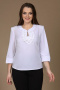 Блузы MIRSINA FASHION 1215 белый