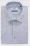 Рубашки с коротким рукавом Nadex 01-036122/201_170-176 Темно-синий_меланж