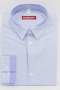 Рубашки с длинным рукавом Nadex 42-070311/303 бело-голубой