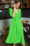 Платья Luitui R1059 зеленый