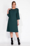 Платья Andrea Style 2258 темно-зеленый