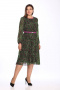 Платья Lady Style Classic 2205/12 салатовый_с_розовым