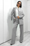 Брючные костюмы PATRICIA by La Cafe NY15411 серый,белый