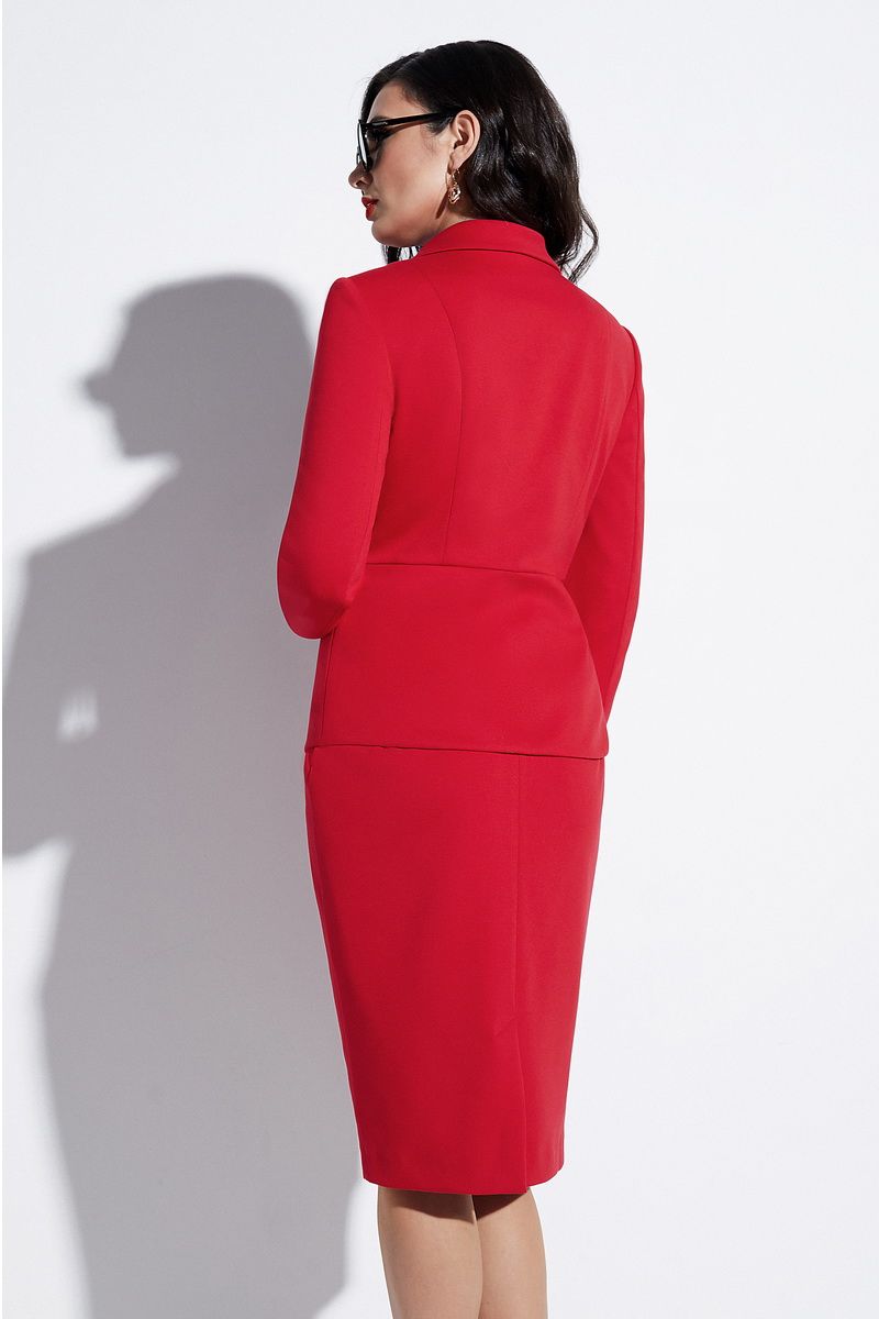 Юбочный костюм Lissana 4320 красный