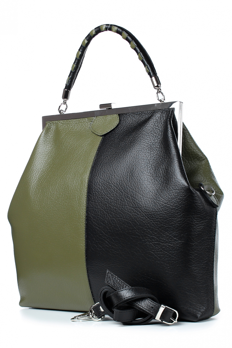 Женская сумка Galanteya 19121.1с2953к45 черный/оливк