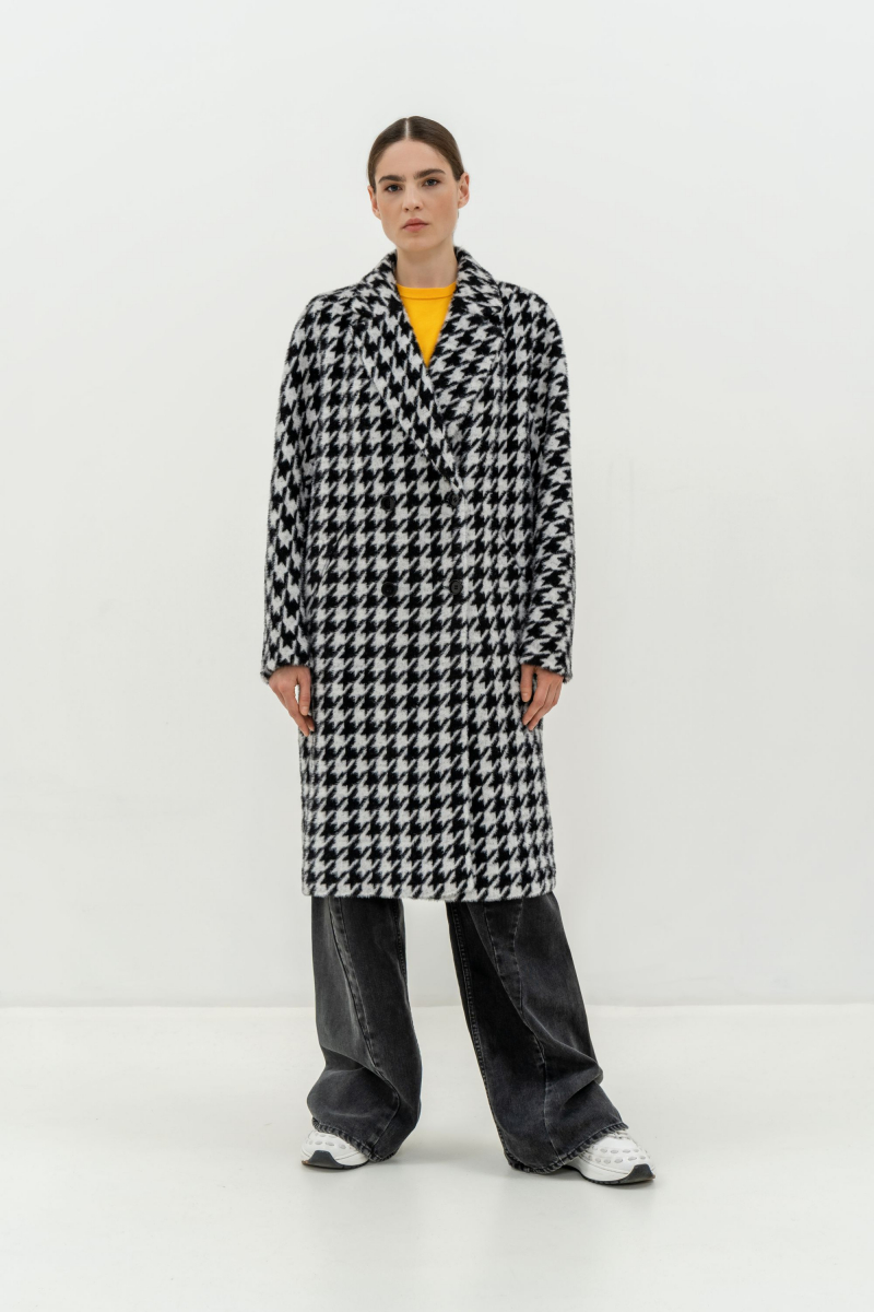 Женское пальто Elema 1-12208-1-164 принт
