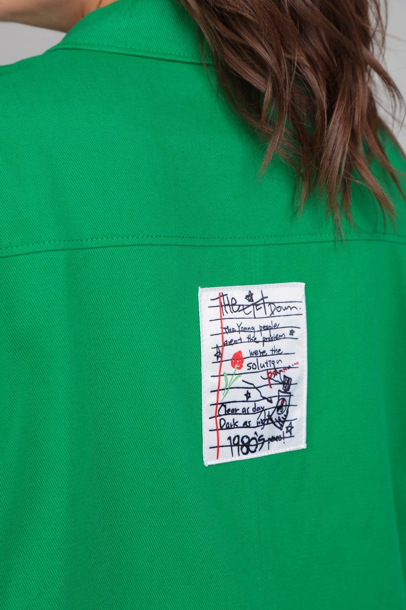 Рубашки Mubliz 028 зеленый