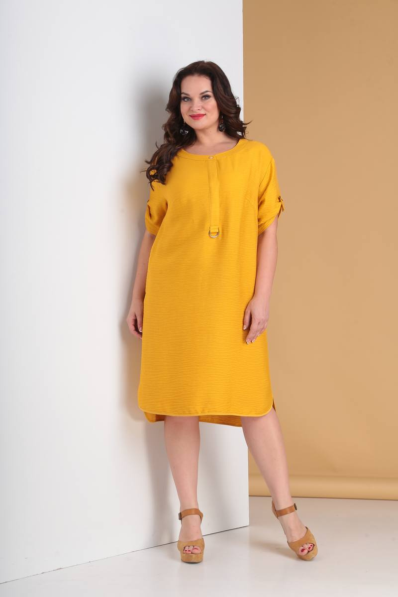 Платье Moda Versal П2034 желтый