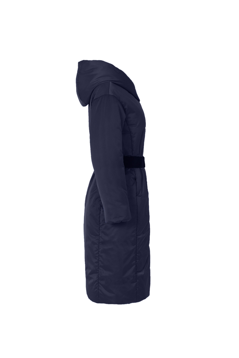 Женское пальто Elema 5-13056-1-164 тёмно-синий