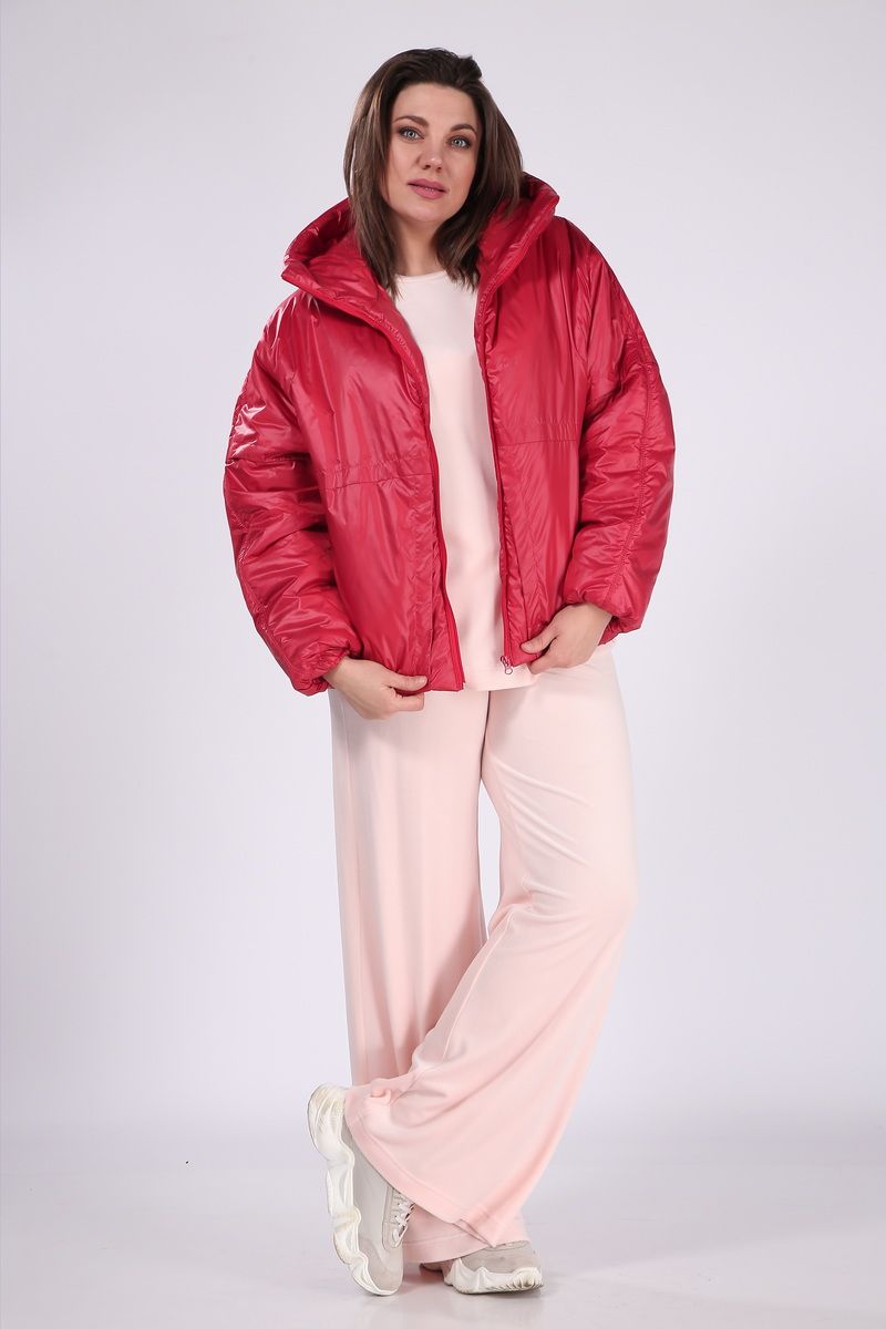 Женская куртка Lady Secret 6358 рубиново-красный