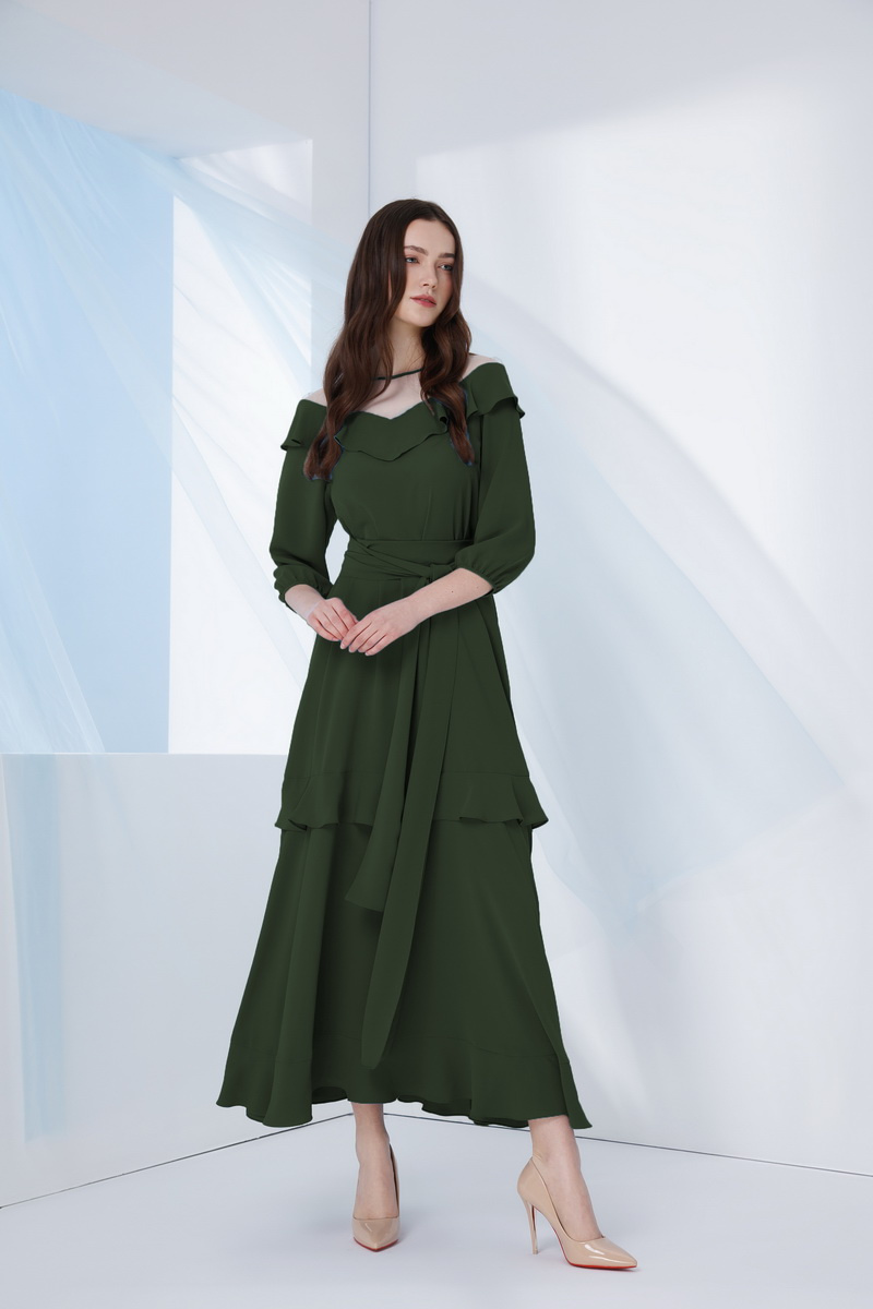 Платье Prestige 3685/170 зелёный