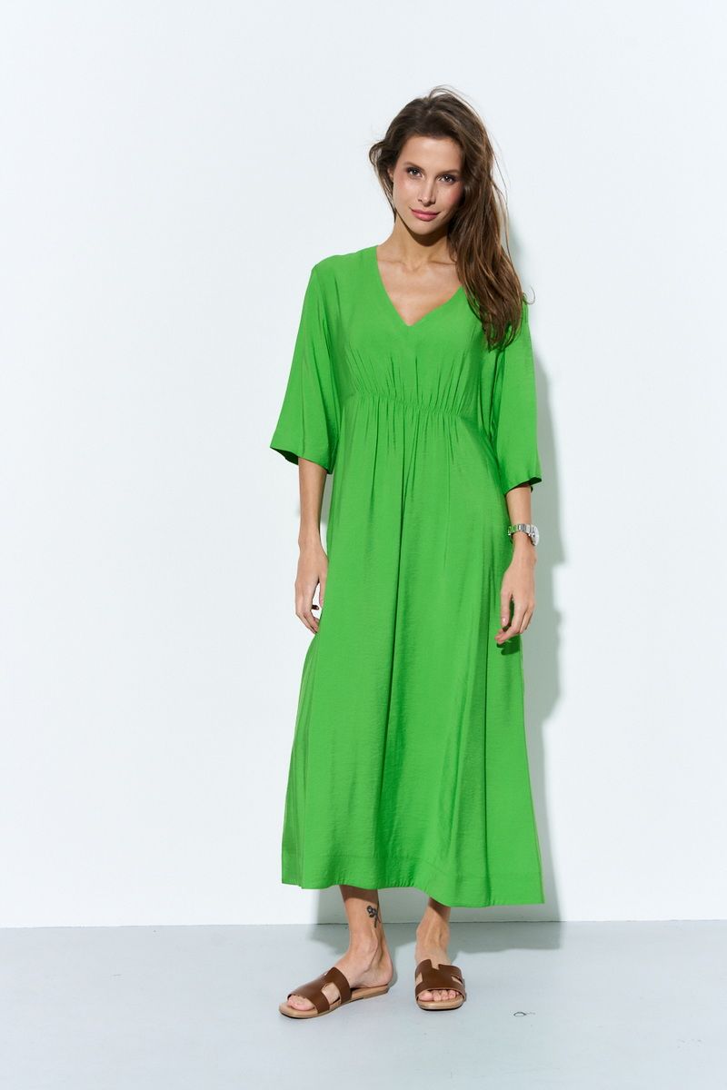 Платья Luitui R1059 зеленый
