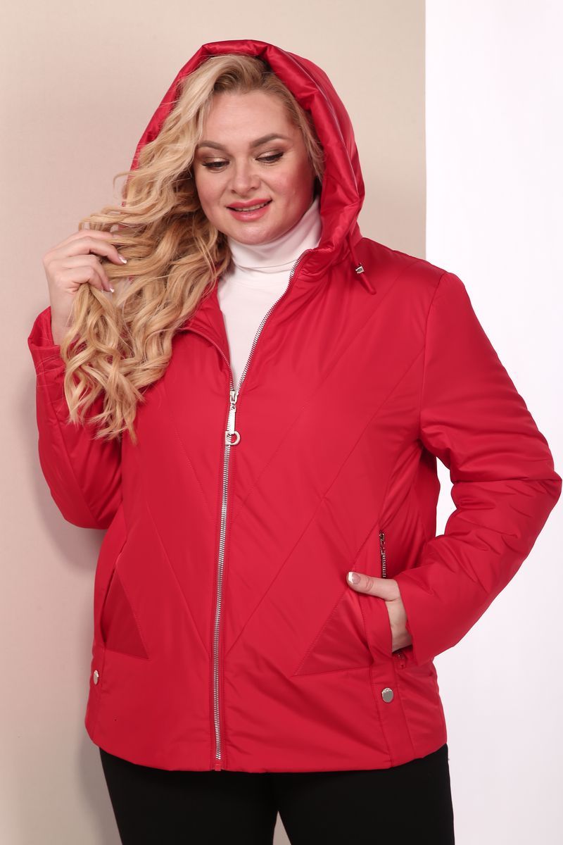 Женская куртка Shetti 2110 красный