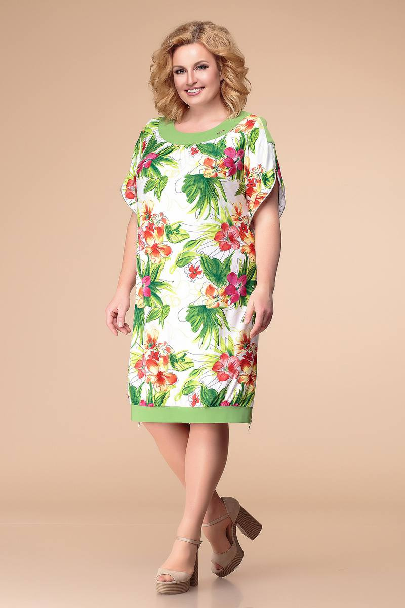 Платье Romanovich Style 1-1080 зелень