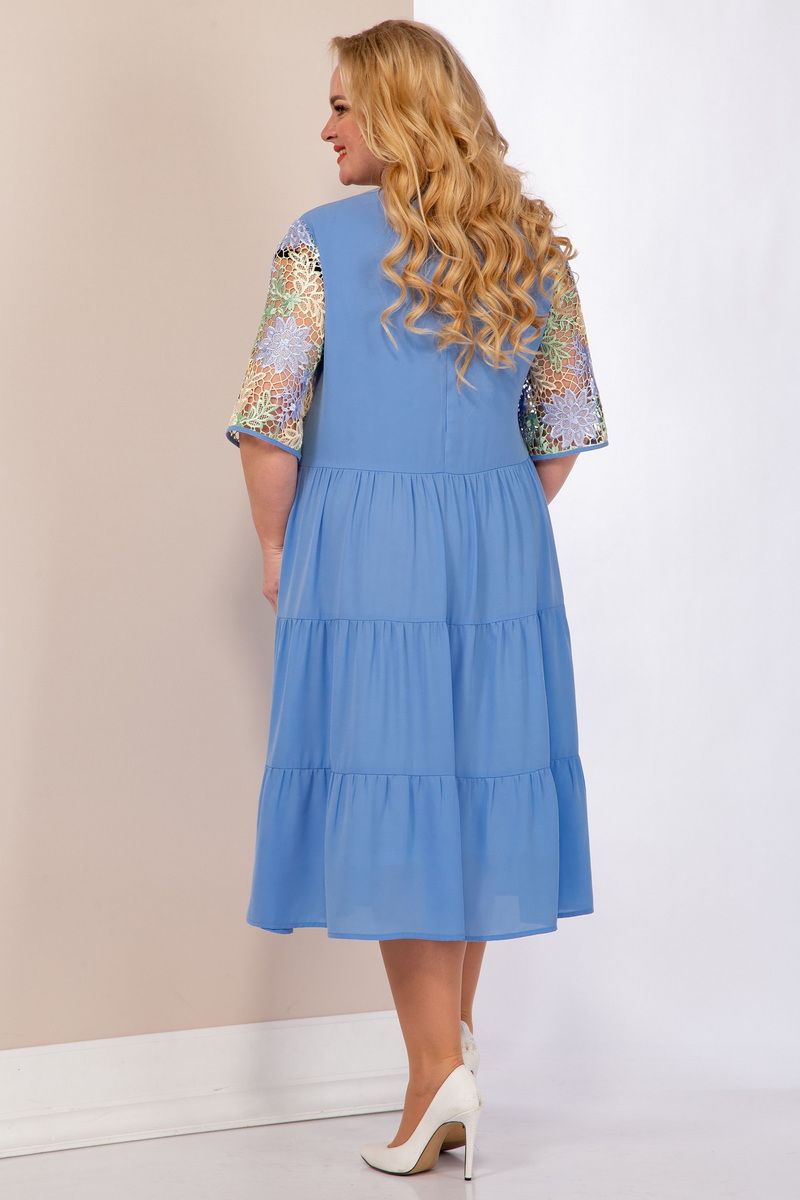 Платья Aira Style 958 голубой