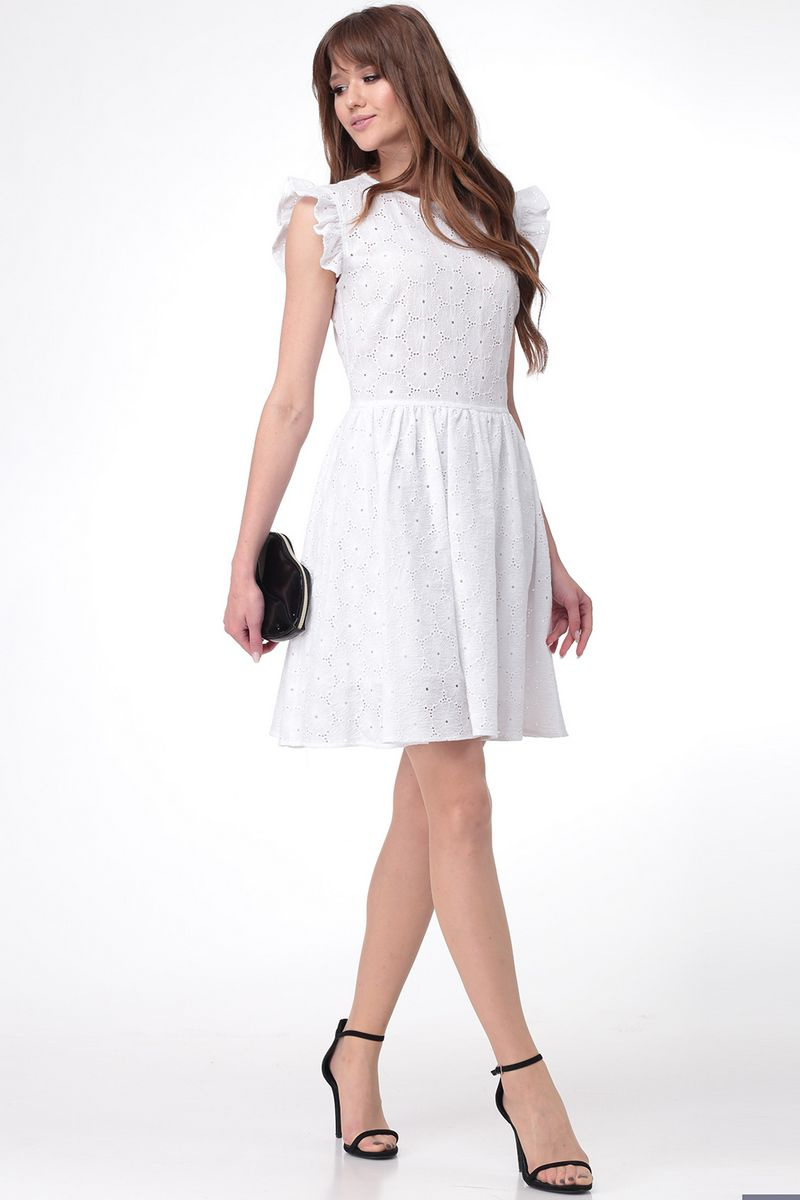 Платье LadisLine 1093 белый