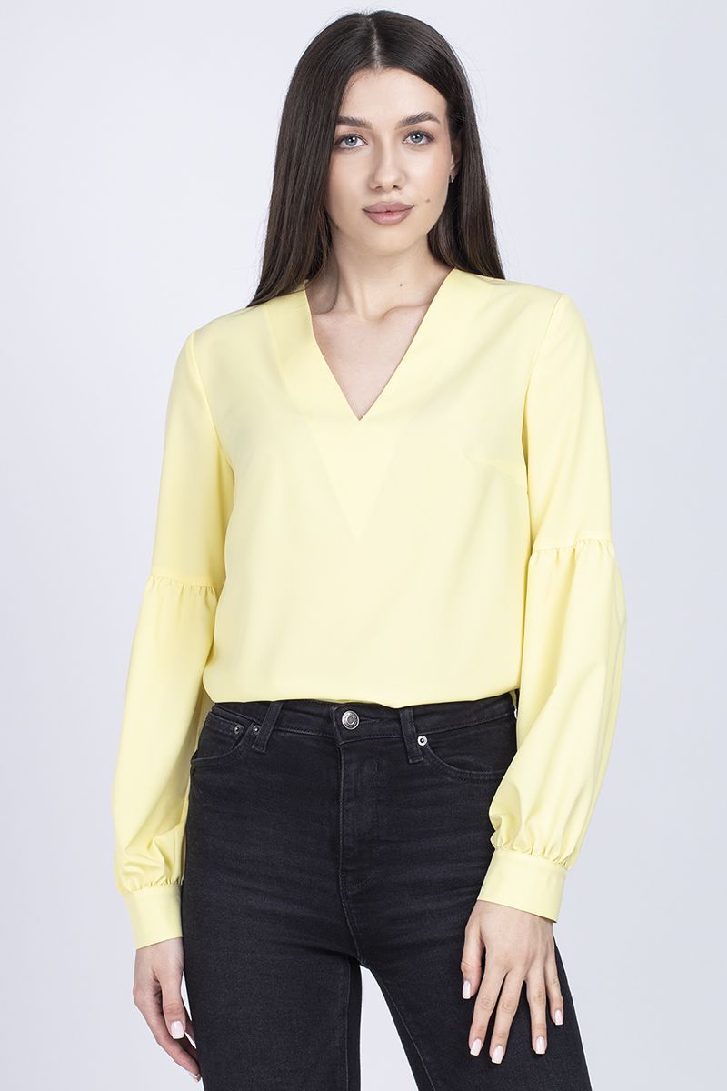 Блузы VIZAVI 699 желтый