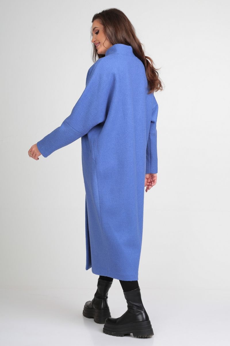 Женское пальто Michel chic 358 голубой