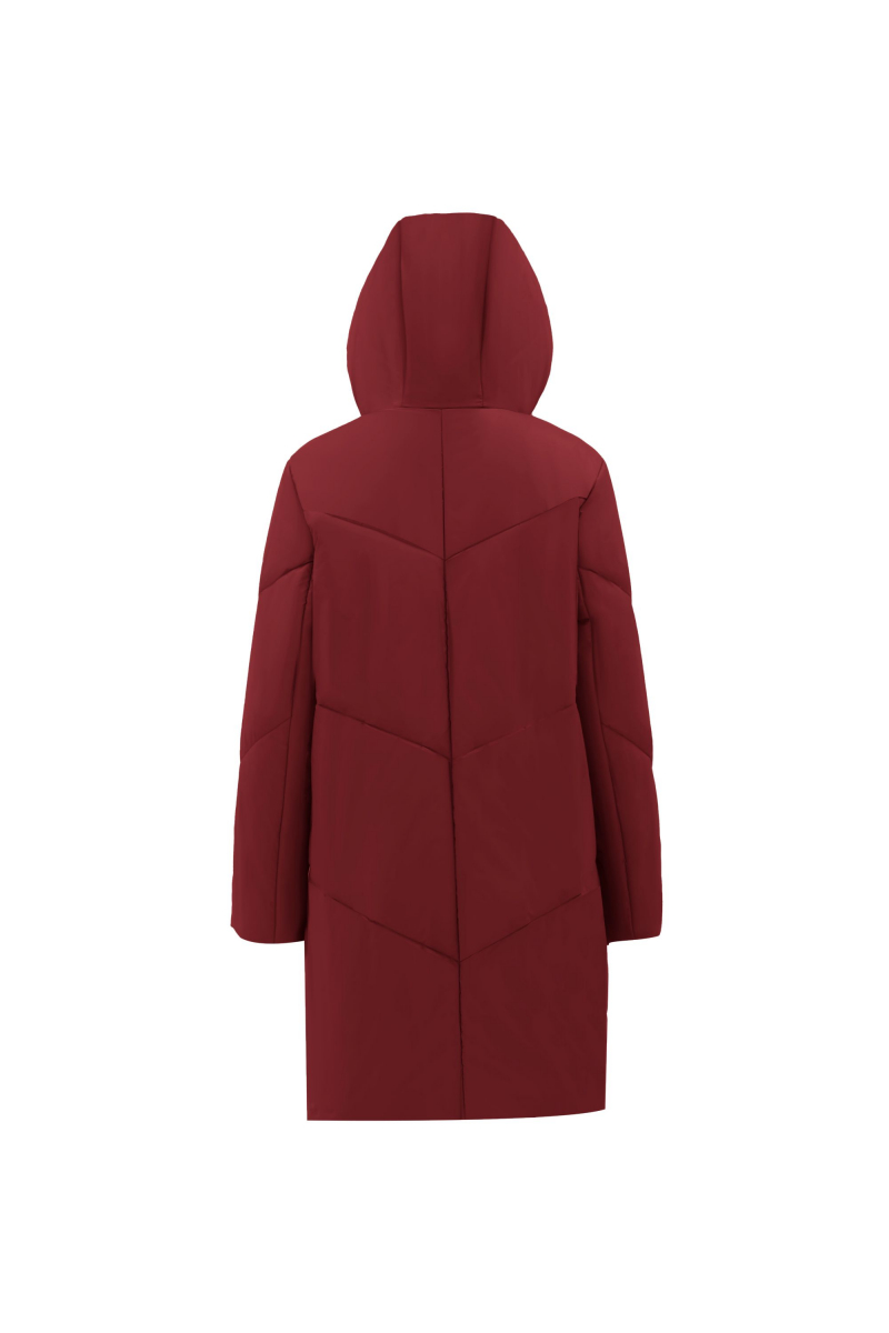 Женское пальто Elema 5-12337-1-164 рябина