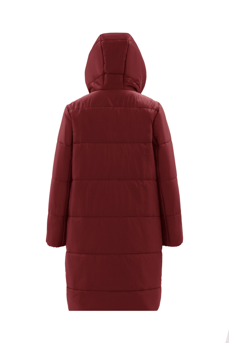 Женское пальто Elema 5-123821-1-164 бордо